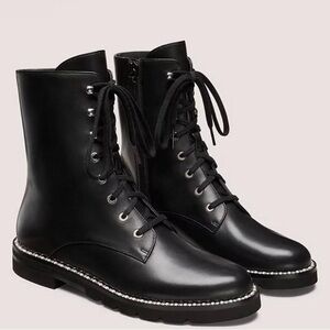 Stuart Weitzman Monty lace up bootie